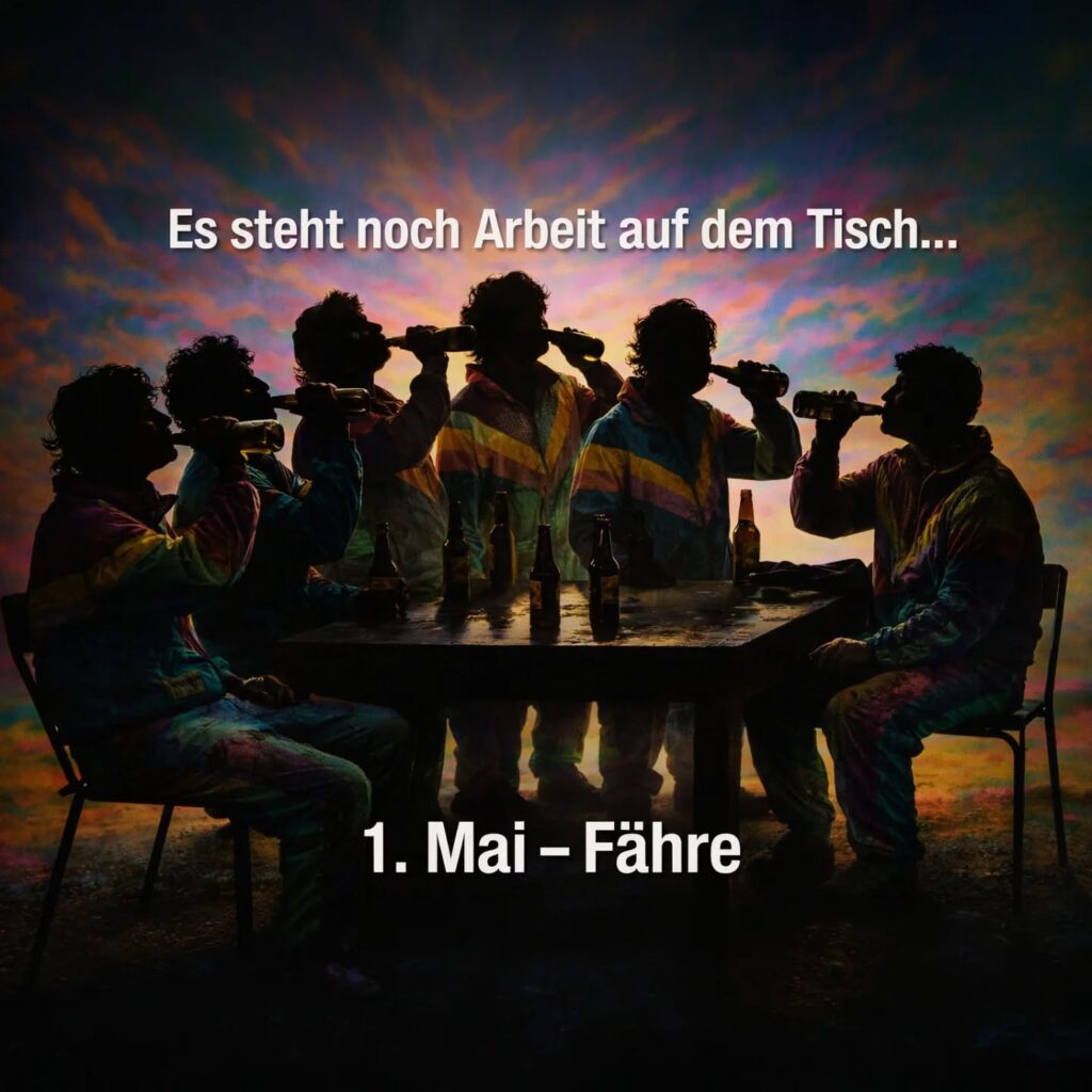 Es steht noch Arbeit auf dem Tisch…